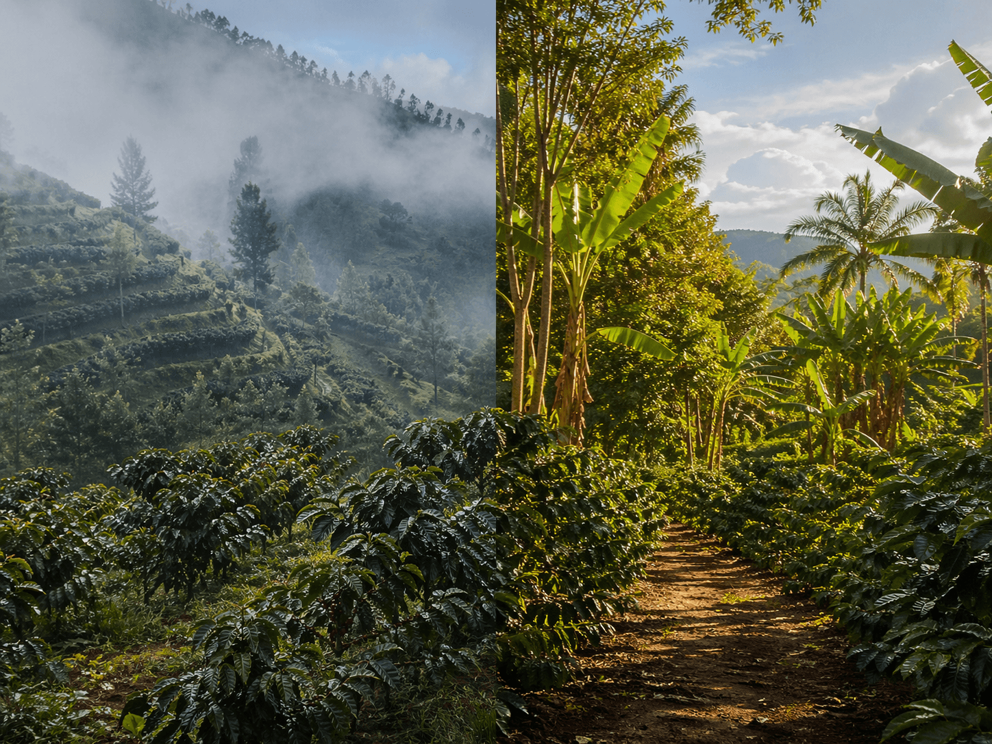 Плантация кофе