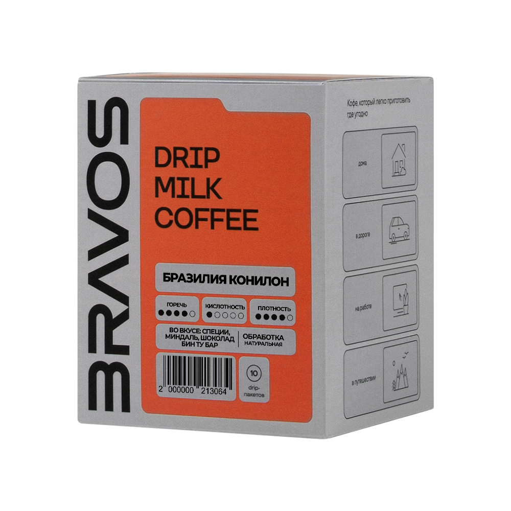 БРАЗИЛИЯ КОНИЛОН ДРИП ПАКЕТ