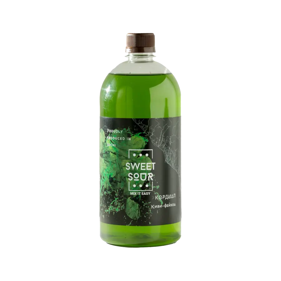 Кордиал Sweet&Sour Киви Фейхоа 1л ПЭТ