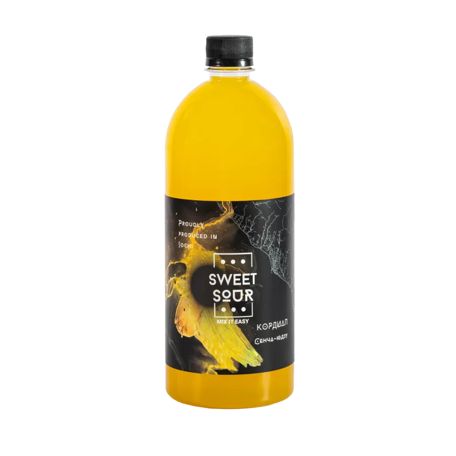 Кордиал Sweet&Sour Сенча Юдзу 1л ПЭТ