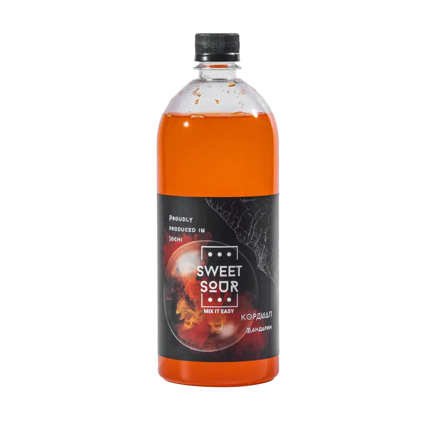 Кордиал Sweet&Sour Мандарин 1л ПЭТ