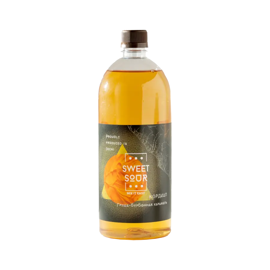 Кордиал Sweet&Sour Груша Карамель 1л ПЭТ