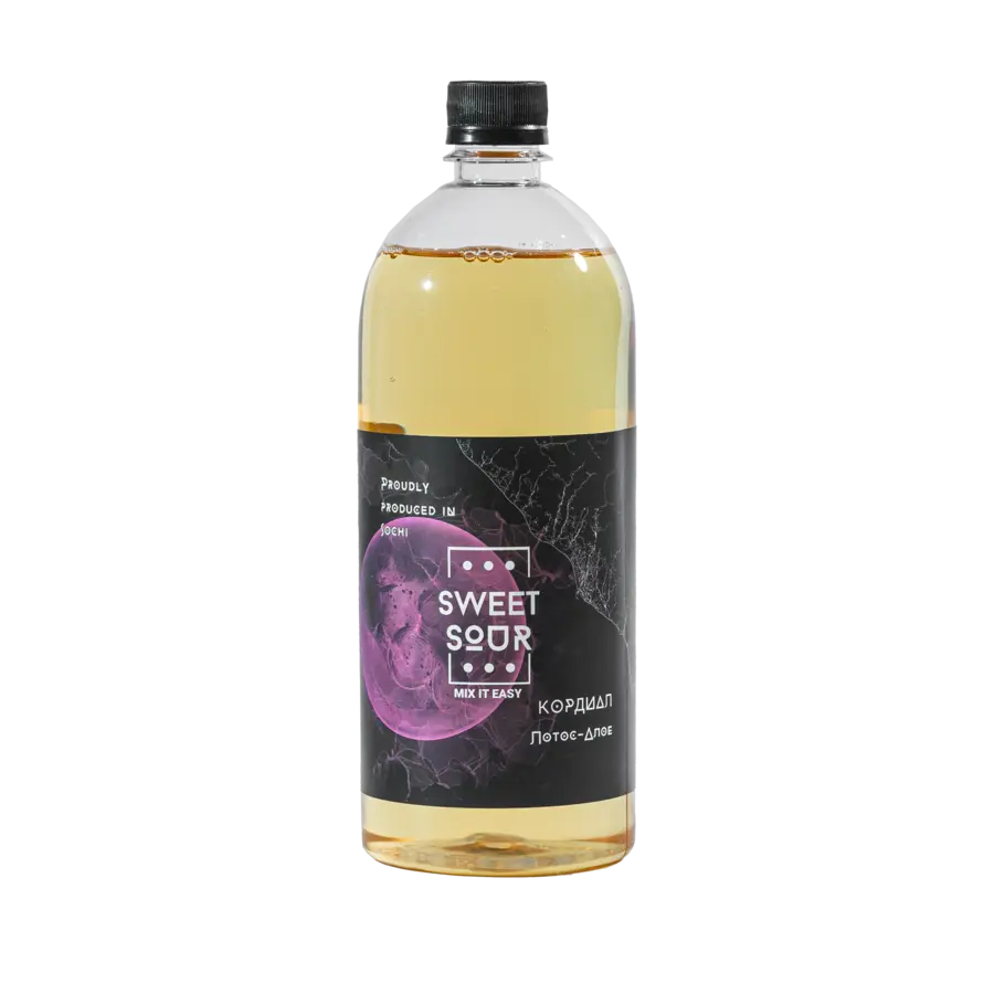 Кордиал Sweet&Sour Лотос Алоэ 1л ПЭТ