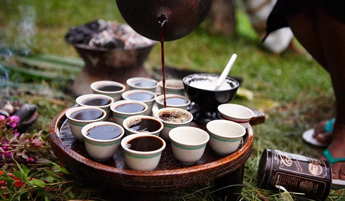 Процесс заваривания кофе гондурас Сан Саркос